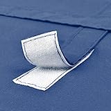 Beautissu® Klappmatratze Campix 80x195cm klappbares 10cm starkes Notbett Faltmatratze Gäste-Matratze faltbar Dunkel-Blau - 7