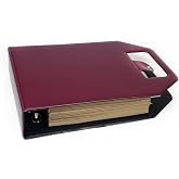 &Ccedil;ıtırtılı Sesler 45'lik Plak Klas&ouml;r&uuml; 7" (Bordo)