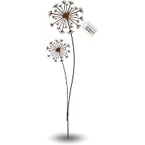 Lot de 20 piquets de jardin rustiques en forme de libellule 3D, en Lot de 20 piquets de jardin rustiques en forme de libellule 3D, en