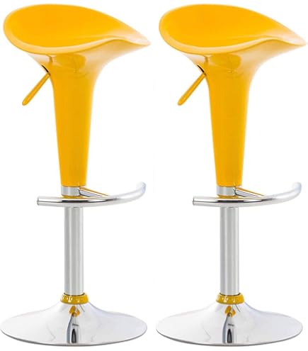 Set 4 Sgabelli Da Bar Regolabili - Seduta ABS E Gambe Cromate, Altezza 81-101 Cm | Con Poggiapiedi E Supporto Lombare - Foto 8