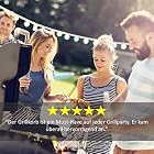 Premium Gemüse-Grillkorb von Grill Republic | Große BBQ-Grillschale aus Edelstahl | Zubehör für Holzkohle – Bild 5