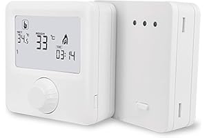 KPS Cronotermostato digital para calefacción programable y con radiofrecuencia KPS CONFORTLINE CRONO RF