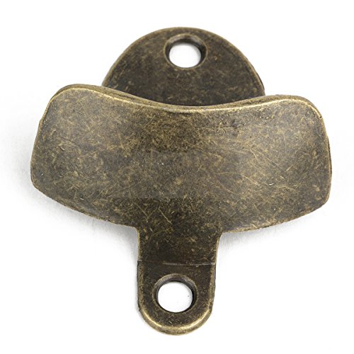 iDealhere Klassisch Wand FlaschenöffnerWein Flasche Kappe Metall (Bronze) - 4