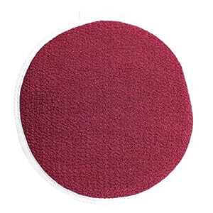 Moroccan Exfoliating Cleansing Facial Pad Kessa Reversible Dual Use as a Cleanser and Exfoliator for Face and Neck… - Image 3