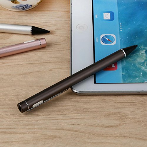 Bescita Stylus Pen Eingabestift + Kugelschreiber für Apple iPad Air / Apple iPad mini 3 / Apple iPad mini 2, Iphone，Galaxy Tab, Galaxy S2 S3，Android etc (Schwarz) - 7