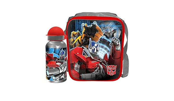 transformer backpack and lunchbox