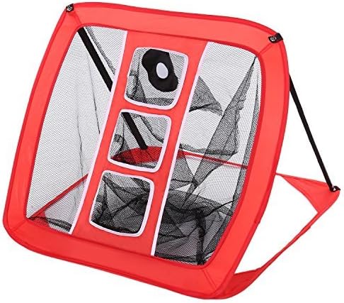 Minilism Golf Chipping Net Portable Training Target, Pop-Up Hitting Aid with Carry Bag