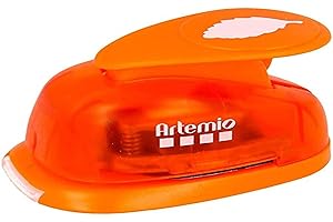 Artemio 2,5 cm Big Leaf HEBEL Punch, orange