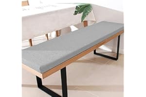 MOTT 50 Coussin de Banc de Jardin antidérapant -5 cm d'épaisseur-Doux et confortable-100/120/150/180/200cm Long Coussin pour Banc de Jardin Canapé-pour intérieur ou extérieur