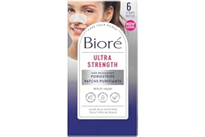 ‎BIORÉ Bioré Ultra Deep Cleansing Pore Strips Hamamelis- und Teebaumöl, 6 Streifen