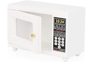 Odoria 1/12 Scale Dolls House Miniature Microwave Dollhouse Kitchen Accessories, White