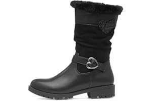 Walkright Candice Girls Black Zip Up Boot