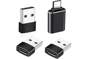 WYZE Olakin USB C Buchse auf USB Stecker Adapter x 3+USB C Adapter auf USB 3.0 x 1, USB Typ C Adapter mit OTG und USB C auf USB Adapter, Kompatibel für Galaxy S20/S20 /Note 20/Note 10/A70/A50/A9 usw