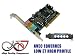 Produktbild Kalea Informatique Soundkarte pci- Dolby 5.1 – equerres Low und High Profile fourniessta, Seven, 8, 8.1, 10 – Linux – Rücken