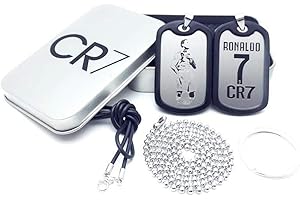 FANWENFENG Zubehör Schlüsselanhänger Fußballspieler Halskette R-onaldo Anhänger Fußball Fan Schlüsselanhänger Set