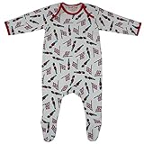 Powell Craft Baby Boys Soldier Babygrow. 0-12 Months.Red (0-6 MONTHS)