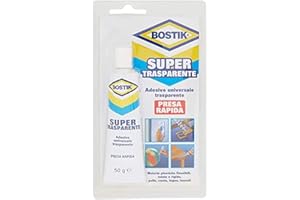Bostik Supertrasparente colla a contatto extra resistente blister 50gr incolore