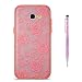 Produktbild Grandoin Galaxy A7 2017 Hülle,A720 Hülle, 2 in 1 Ultra Dünne Schale Luxus Dünn Weich TPU Bumper Case Silikon Schutzhülle für Samsung Galaxy A7 2017 / A720 (Pinke Rose)
