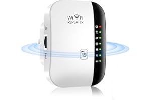 IFUFR WiFi Extender Range Booster, 300Mbps WiFi Booter Extender, Wi-Fi Range Extender with Integrated Antennas Support AP/Repeater Mode and WPS Function, WiFi Repeater with Ethernet Port