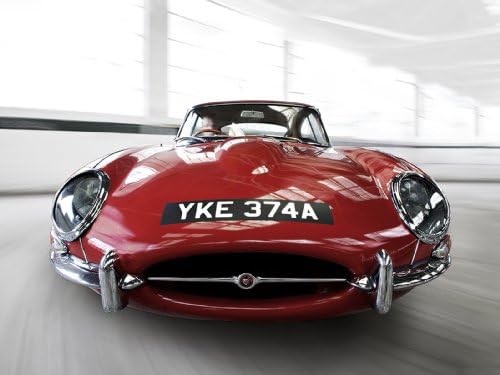 Jaguar E-Type Poster Print A3 420x297mm JA03A3