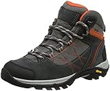 Verschluss: Schnürsenkel Aigle Damen MOOVEN MID W Gore-Tex Trekking- & Wanderschuhe, Grau (Darkgrey/PAPAYE), 40 EU