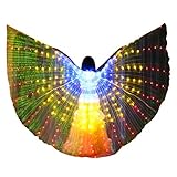 🦋💫 leicht, weich und angenehm zu tragen,Sein spezielles Design macht Sie einzigartig -------------Feenflügel und Zauberstab Kinderkostüm Set - Weisse Engelsflügel Kinder (3-10 Jahre) Jetzt bestellen!Schmetterling Kostüm, HLHN Damen Schmetterling Flügel Nymphe Pixie Poncho Kostüm Zubehör für Show / Daily / Party (Rosa)