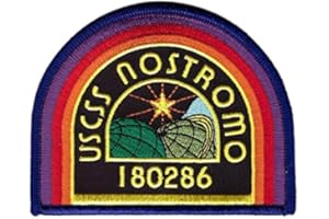 Titan One Europe - USCSS Nostromo Weyland Yutani Corp Uniforme Tripulación Aliens Cosplay Parche Bordado (Termoadhesivo)