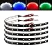 Produktbild ATTYOU 5 X Auto KFZ Wasserdicht 1W 15 3528 SMD LED Lichterkette Strip Streifen 30cm 12V (Rot)