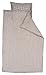 Taftan Checks Small/ Big Duvet Cover Set 100 x 135cm for Cot (Brown)