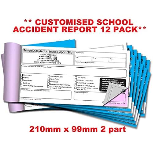 Amazon.co.uk carbon copy accident book