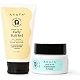 Arata Advanced Curl Care Curly Hair Cream 100gm & Advanced Curl Care Curly Hair Gel-150ml Intensive Moisture & All-Season Curl Definition Natural Oils, Protein, Aloe Vera & Shea Butter CG Approved