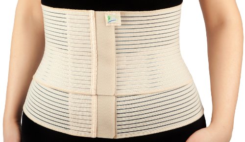 DELUXE POST NATAL ABDOMINAL SUPPORT BELT - get back into shape after childbirth! Size X-SMALL