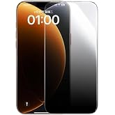 Baseus Crystalline iPhone 17 Pro Max Privacy HD Temperli Cam Hayalet Ekran Koruyucu, P0047802(iPhone 18 Pro ile Uyumlu Değil)