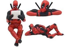 ZKTSRY 3 pezzi Deadpool accessori per auto, classici personaggi anime modellini per casa, auto, scrivania e computer decorazioni