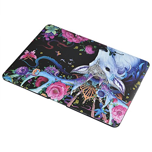 iDOO MacBook Schutzh  lle   Hard Case Cover Laptop H  lle  F  r MacBook Air 13 Zoll  A1369 A1466  - matt  Zauberwald
