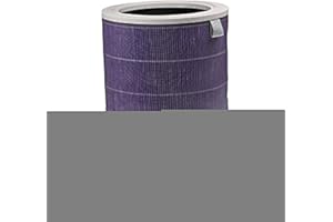 vhbw filtro HEPA compatibile con Xiaomi Mi Air Purifier 3H purificatore d'aria - Filtro di ricambio + filtro carboni attivi integrato, antibatterico