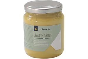 La Pajarita 105837 Pintura para Decoración y DIY, Chalk, 1, Amarillo (Dijon)