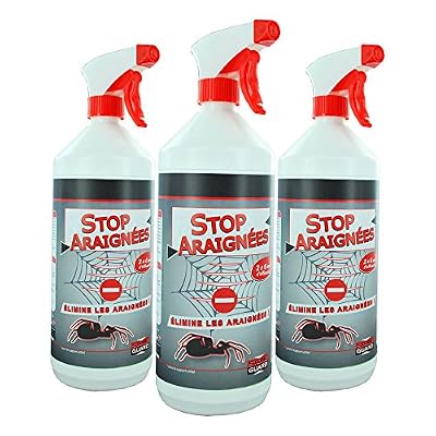 Stone Guard Stop Araignées lot de 3X1L + 3 Pulvérisateurs