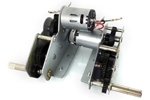 wheelfun Heng Long 6.0 7.0 Steel HL59mm Gearbox for 1/16 RC Tank 3838 3839 3878 3889 3908 3918 RC Tank Spare Part