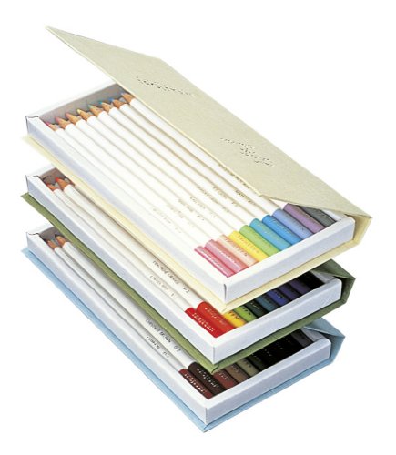 Tombow CI-RTA-30C Künstlerfarbstift Irojiten, Karton-Sammelbox mit 3 Sets, 30 Farben - 3