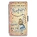 Price comparison product image Alice in Wonderland iPhone 7 faux leather wallet mobile phone case cover - Alice Bonkers Hearts