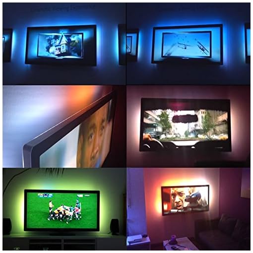 Goes-well-DC5-V-5050-30LEDS-100-cm-TV-sfondo-beieuchtung-USB-strisce-LED-Strip-Set-Band-Barra-Barra-luminosa-luce-Backlight