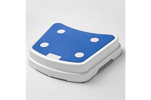 EASYVIBE Trittstufe Badezimmer für Senioren, Einstiegshilfe Dusche Senioren, Stapelbarer Rutschfester tragbarer Badeschritt für Ältere, Große Größe Badewanne Step Hocker für Badezimmer, Hochbetten, Küchen