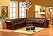 Produktbild Chesterfield-L-braun Ledersofa Ecksofa Eckcouch
