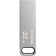 KIOXIA Former Toshiba Memory U366 32GB USB 3.2 Gen 1 Flash Drive/Upto 100 MB/s/Small, Stylish Metallic Body with 5 Years Warranty