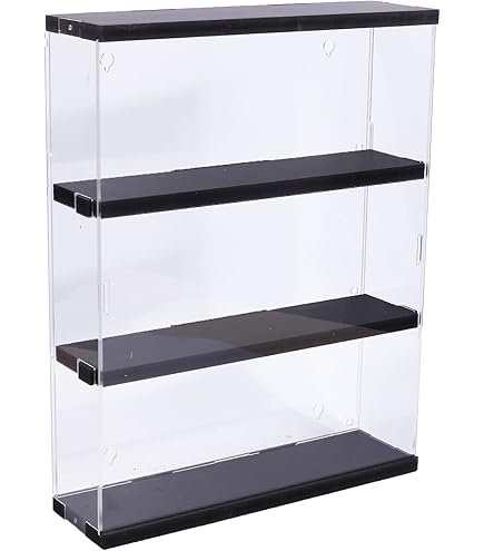 Vitrine SORA Pour De Figurines Avec Miroir Panneau Arrière