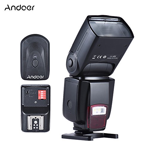 Andoer AD-560Ⅱ Universal-Blitz Speedlite On-Kamera Flash-GN50 w / Adjustable LED Fill Light für Canon Nikon Olympus Pentax DSLR-Kameras Andoer AD-560Ⅱ Universal-Blitz Speedlite On-Kamera Flash-GN50 w / Adjustable LED Fill Light für Canon Nikon Olympus Pentax DSLR-Kameras