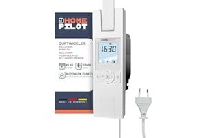 Home Pilot - Gurtwickler Premium Rollladenantrieb mit umfangr. Automatikfunktionen. Elektrischer Gurtwickler | Nachrüstung | Unterputz - 10172345