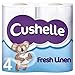 Produktbild Cushelle Frische Bettwäsche Duftende Toilettenpapierrollen 4 Stück Pro Packung