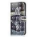 Produktbild iPhone 6 / 6s Hülle, Bear Village® 3D Stil Anti-Scratch Leder Hülle für Apple iPhone 6 / 6s, Premium Multi-funktion Ständer Schutzhülle mit Kartenfach (#3 Tiger Katze)